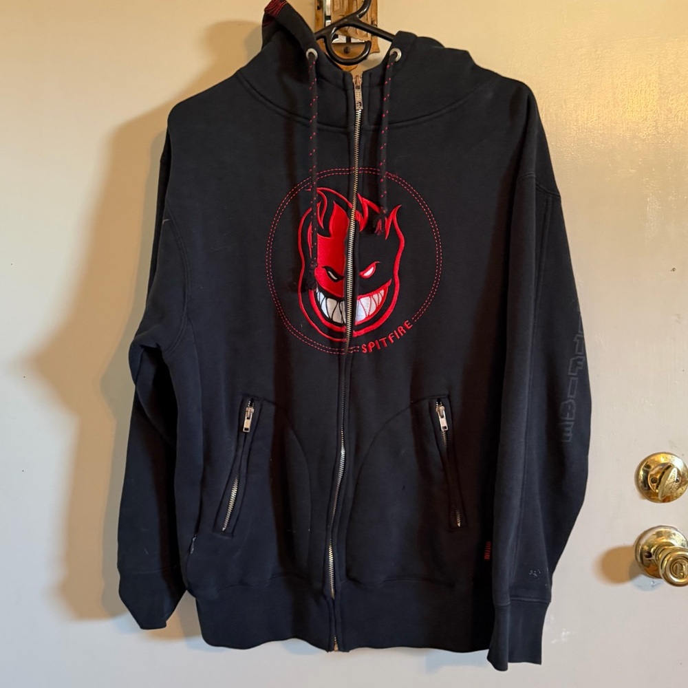 Insanely Cool Vtg Spitfire Hoody